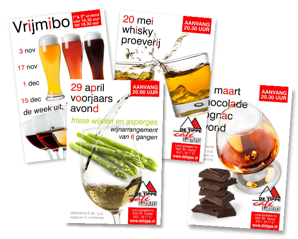 affiches voor social media